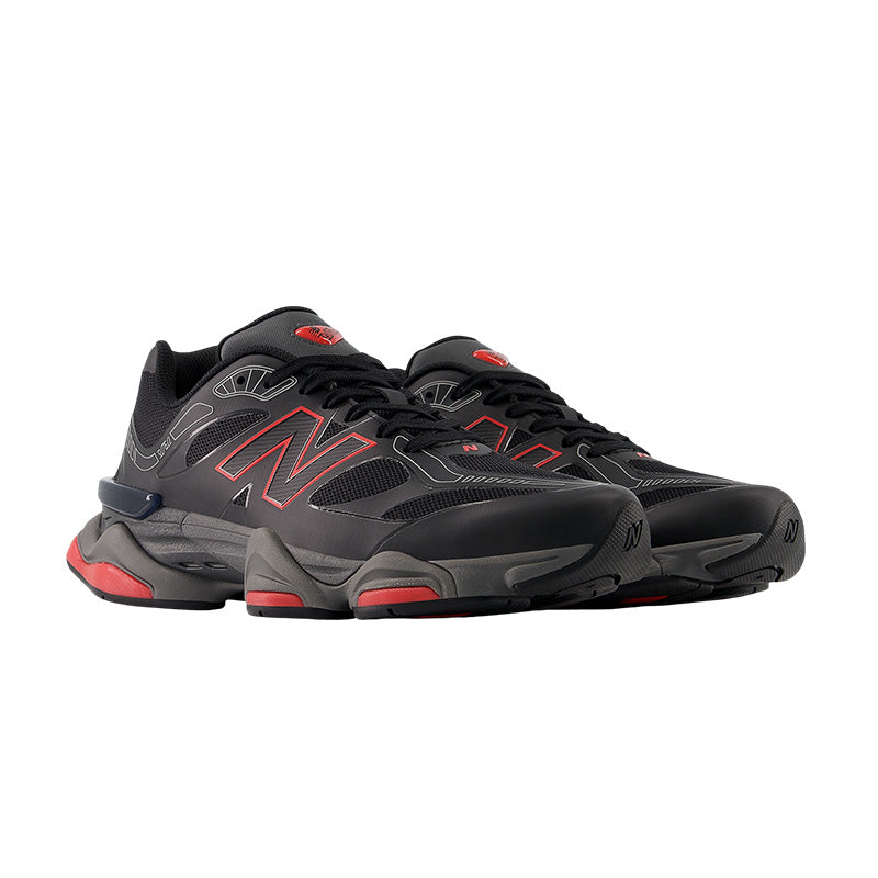 New Balance U9060 Men's Sneakers - Black, Fire Cracker