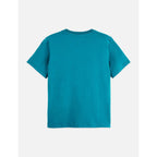 T-Shirt Small Chest Artwork Regular Fit - Deep Lagoon