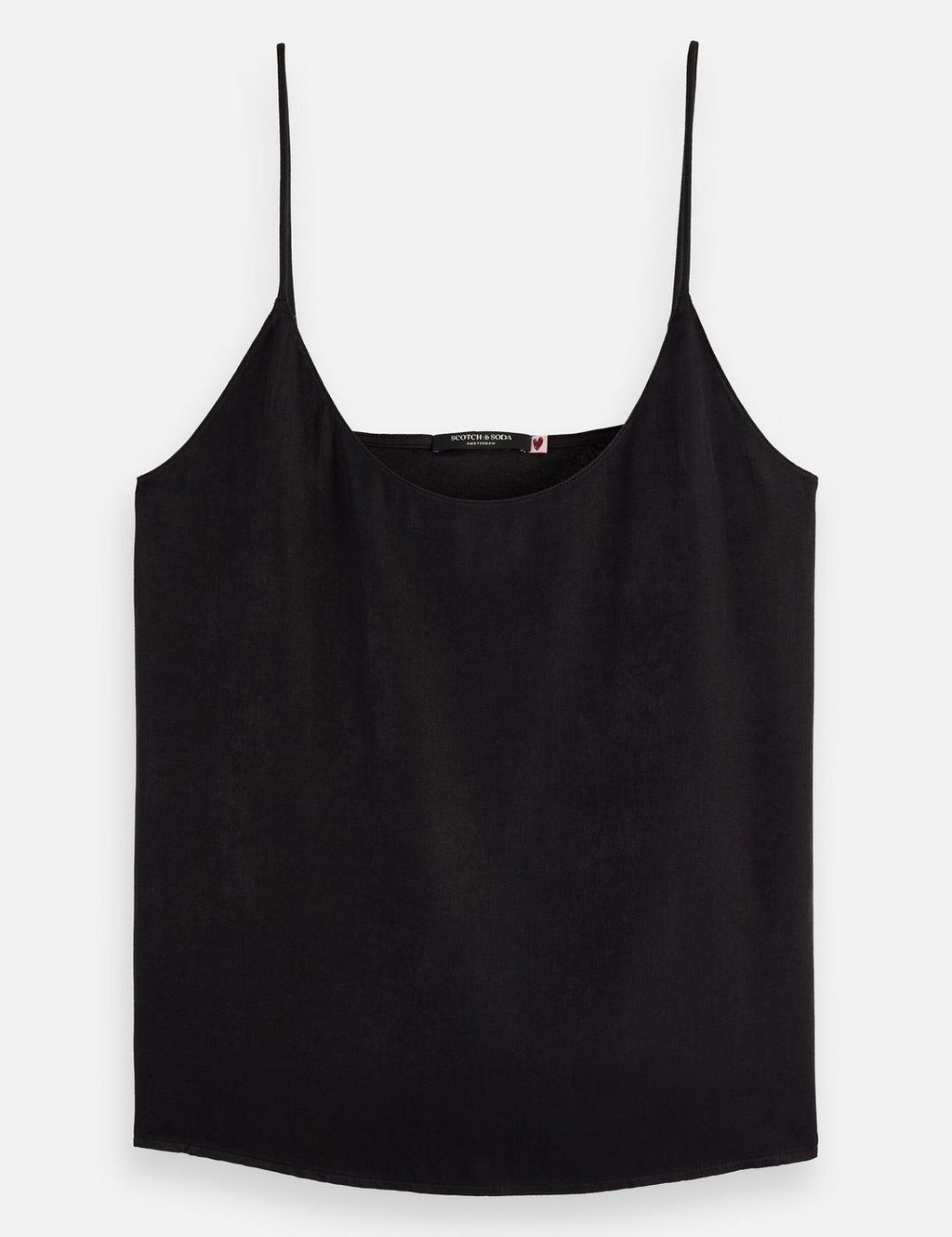 Core Jersey Woven Tank - Black