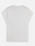 T-shirt Core Slub V-Neck - White