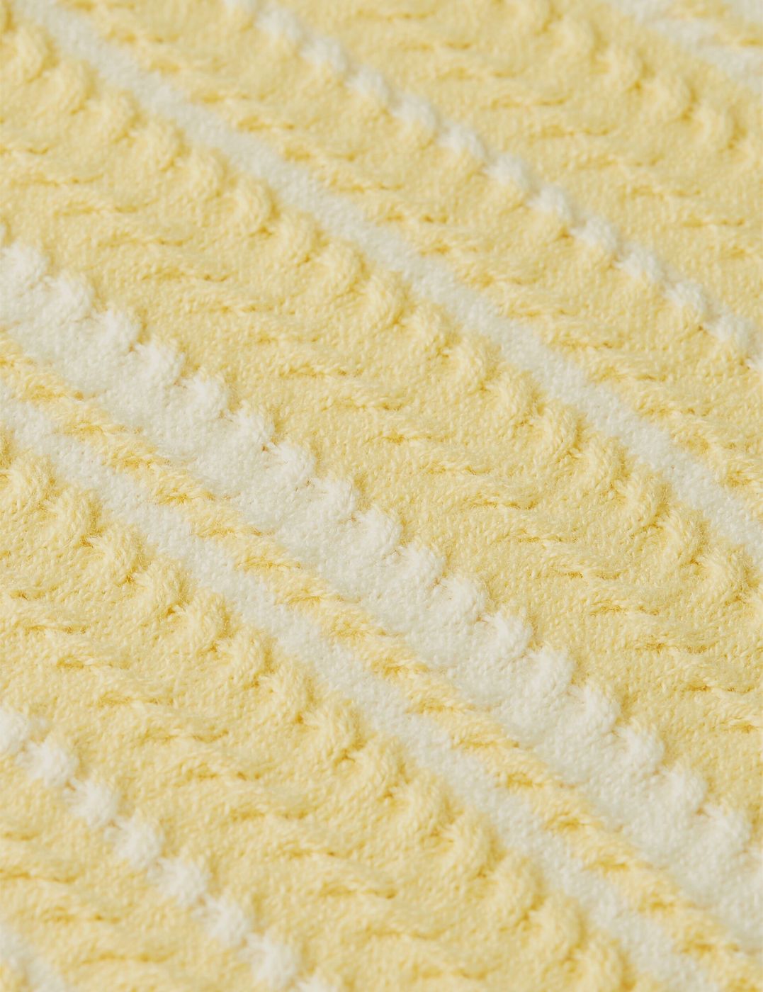 T-shirt Textured Stripe Knitted - Parsnip Stripe