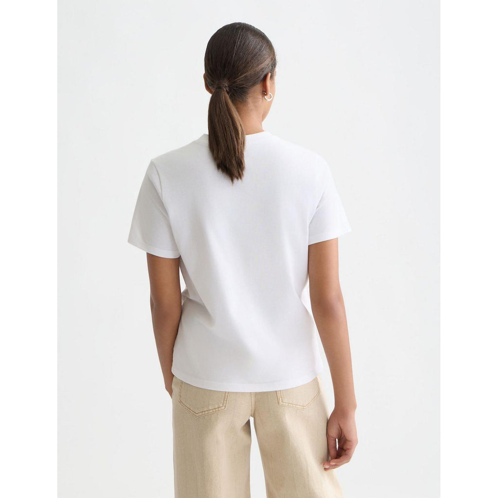 T-Shirt Small Artwork Regular-Fit - Bright White