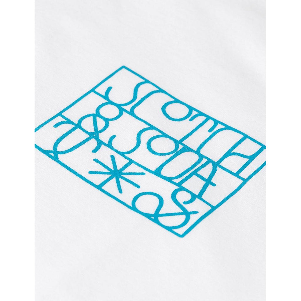 T-Shirt Small Artwork Regular-Fit - Bright White