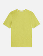 Linen V-Neck T-Shirt - Green Oasis