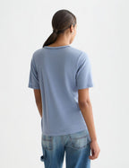 T-Shirt Linen V-Neck - Infinity