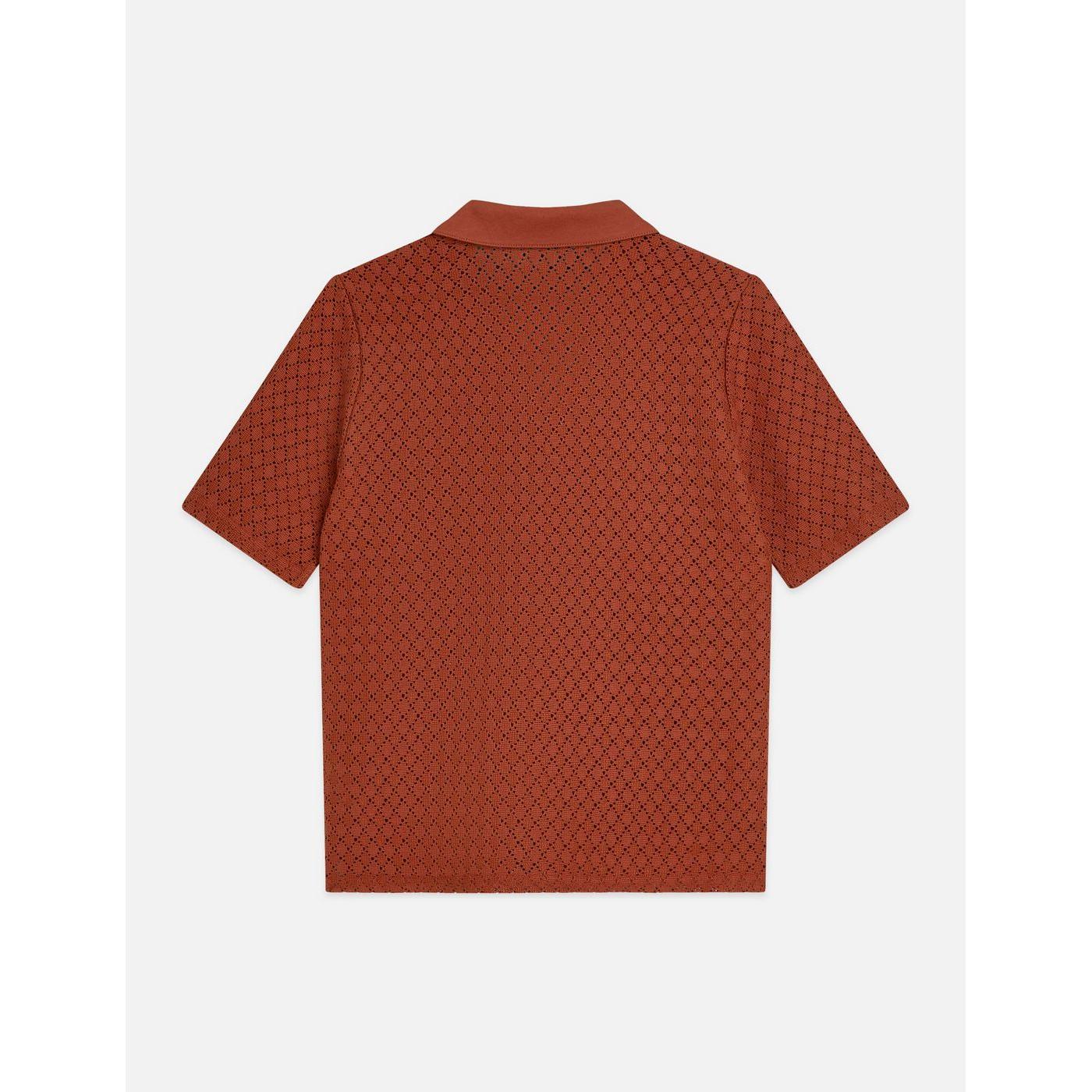 Polo Crochet - Burnt Henna