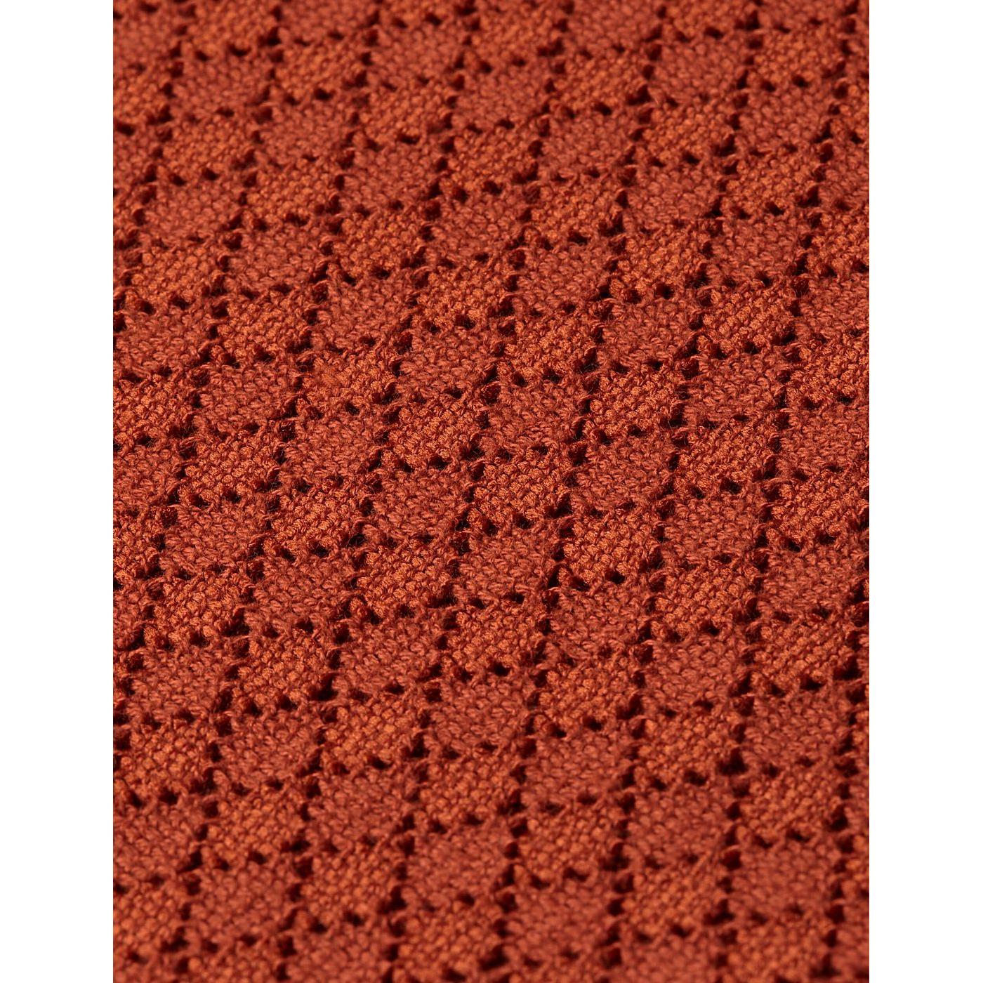 Polo Crochet - Burnt Henna