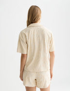 Chemise Towelling Shortsleeved - Fog