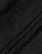Blusa con encaje y cordones ajustables - Météorite