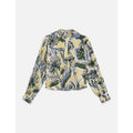 Chemise Pin Tuck Long Sleeve - Lucky Bandana Multi Parsnip
