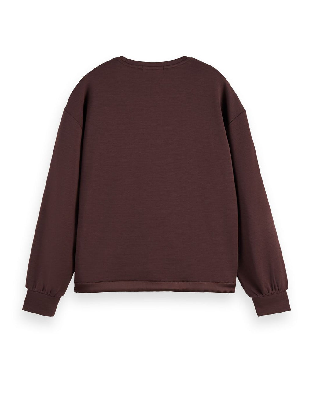 Pullover aus Modal - Chocolate Plum
