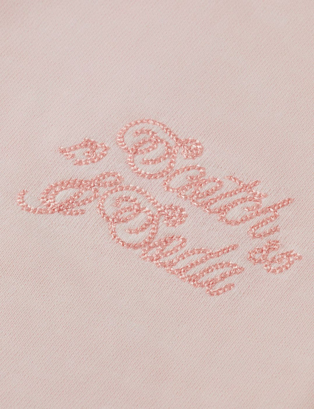 Sweat Oversize Teint sur Pièce Logo - Barely There