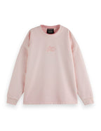 Sweat Oversize Teint sur Pièce Logo - Barely There