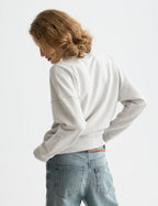 Sweat Embroidered Logo Relaxed Fit - Grey Melange