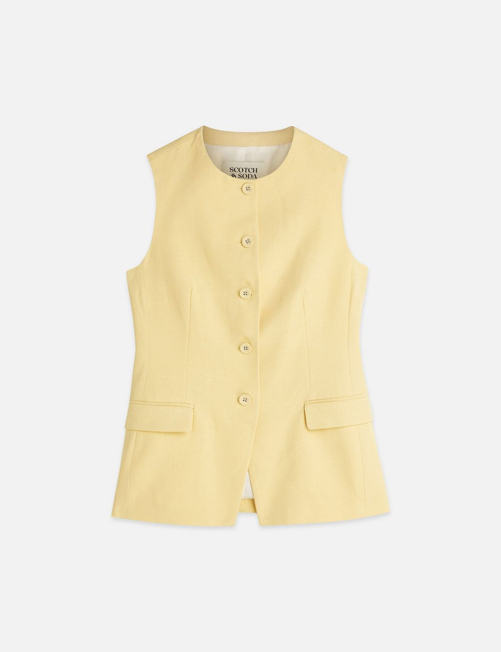 Tailored Gilet - Parsnip