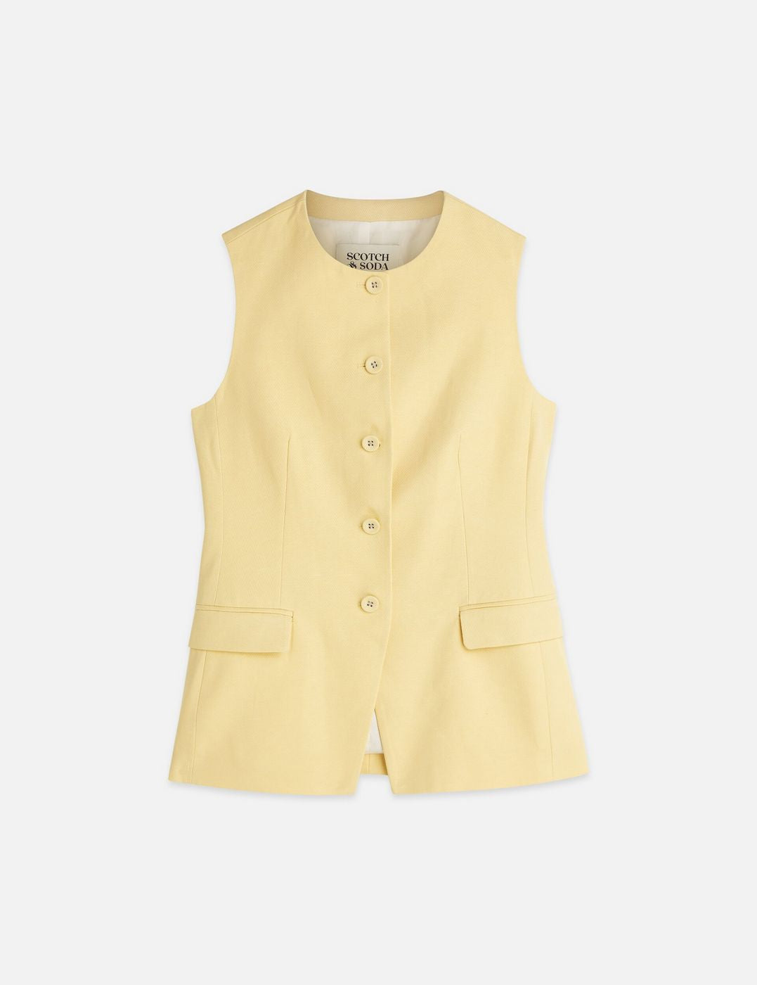 Tailored Gilet - Parsnip