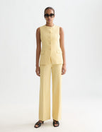 Tailored Gilet - Parsnip