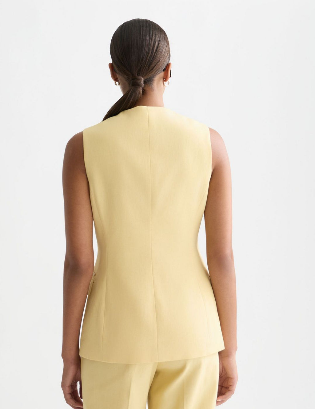 Tailored Gilet - Parsnip