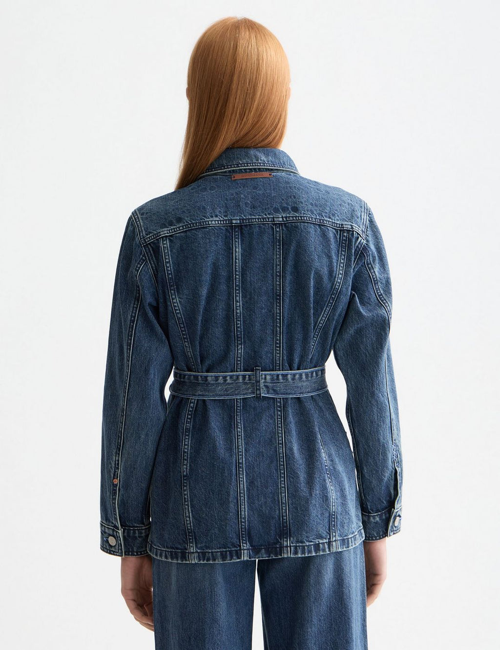 Reworked Belted Denim Jacket — Framework
