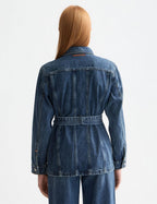 Reworked Belted Denim Jacket — Framework