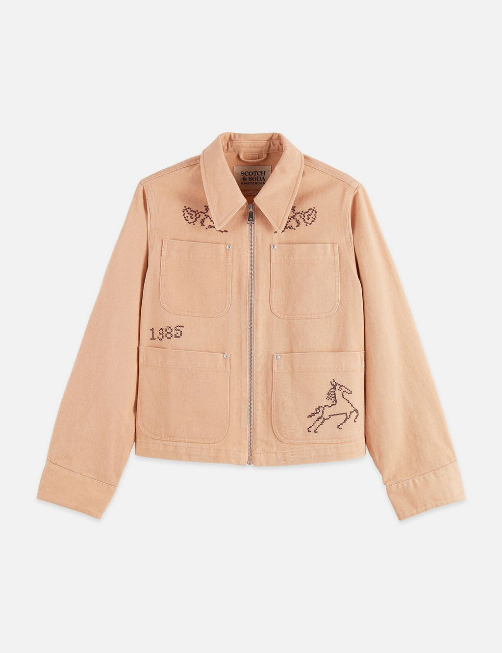 Veste Embroidered - Rose Dust