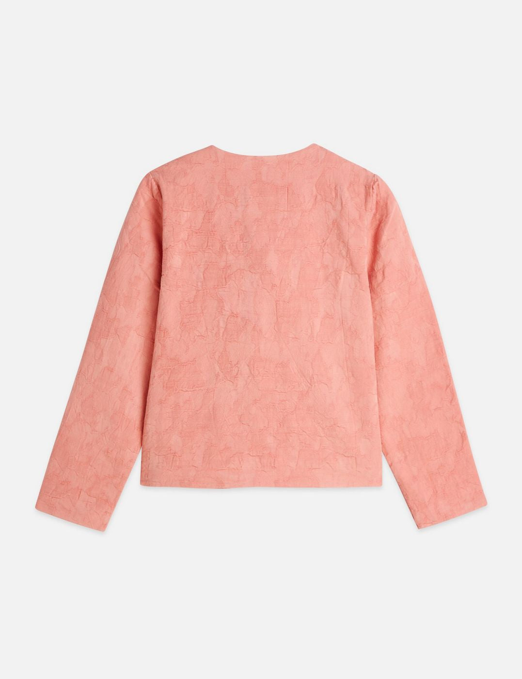 Structured Jacquard Blazer - Canyon Clay
