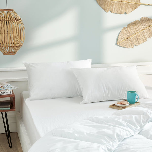 Juego De 2 Almohadas Gama “Suavidad” – Blanco