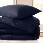 Parure De Couette (Housse + Taies D'Oreiller) - 100% Gaze De Coton - Orage