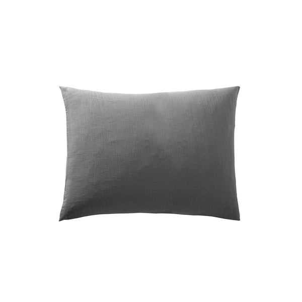 Funda de almohada - Gasa de Algodón - Pizarra