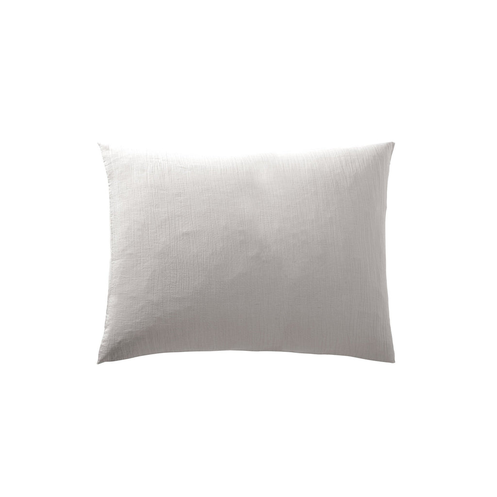 Funda de almohada - Gasa de Algodón - Perla