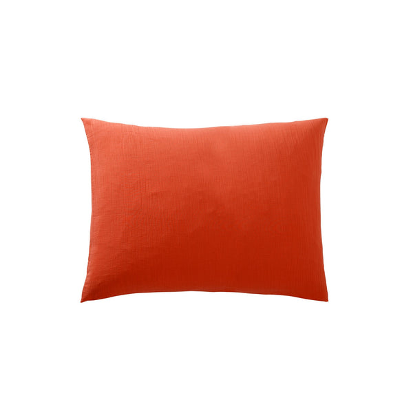 Funda de almohada - Gasa de Algodón - Terracota