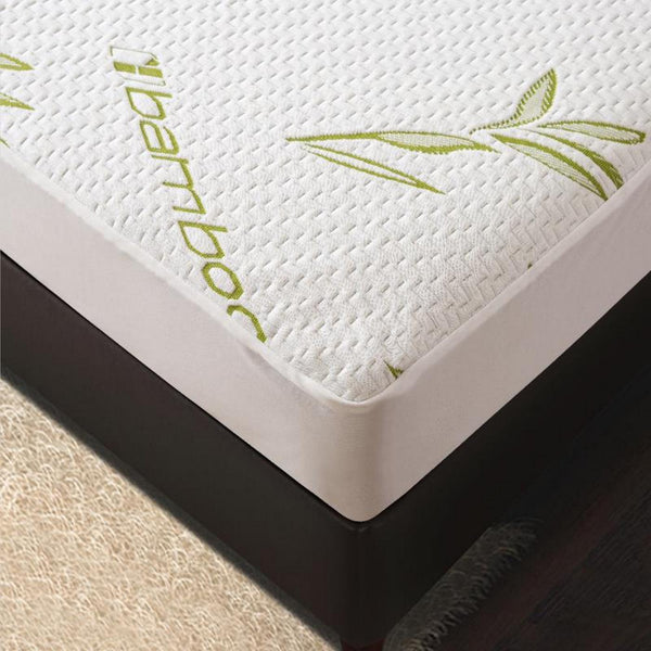 Protection De Literie - Bambou - Blanc