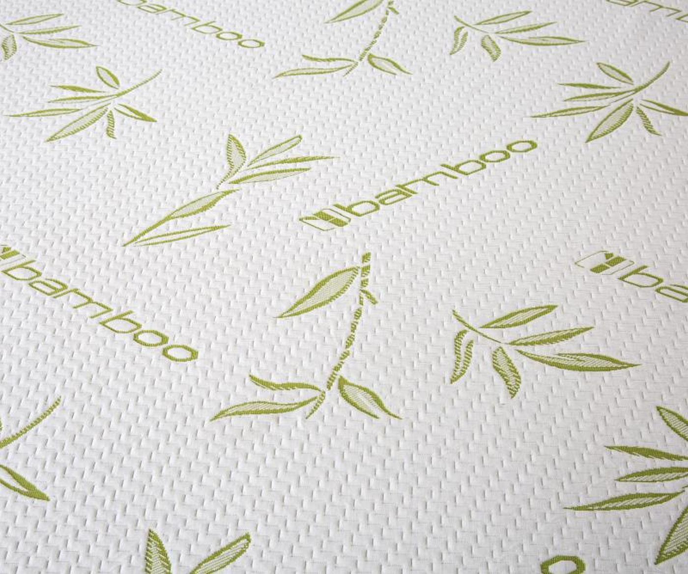 Protección de ropa de cama - Bambú - Blanco