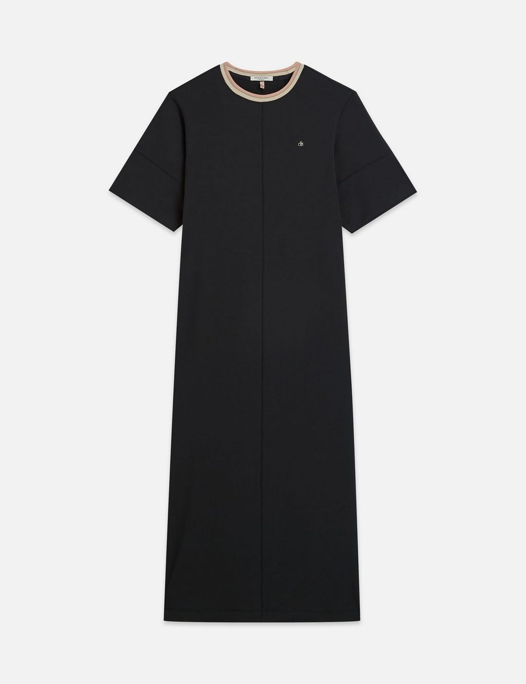 Robe T-Shirt Midi - Meteorite