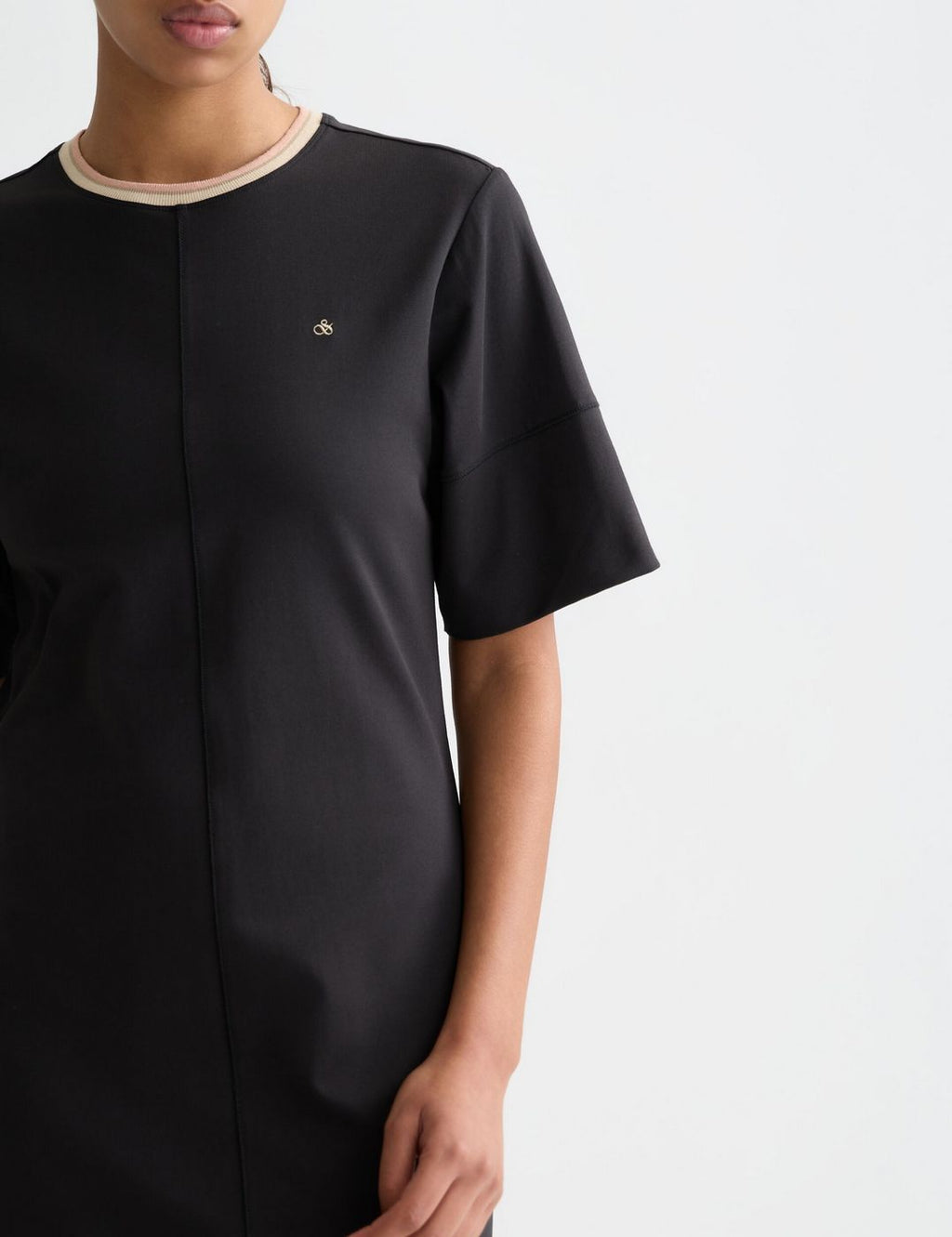 Robe T-Shirt Midi - Meteorite