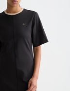 Robe T-Shirt Midi - Meteorite