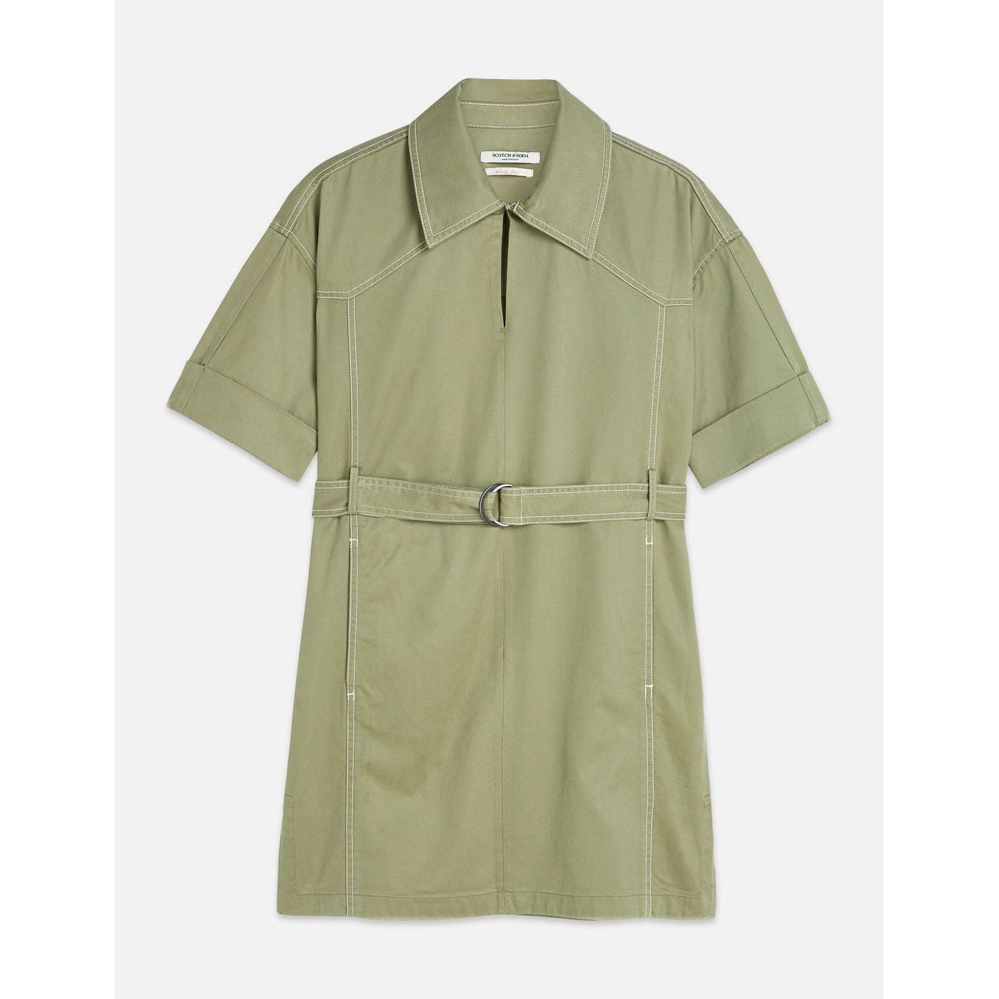 Robe Belted Utility Mini - Oil Green