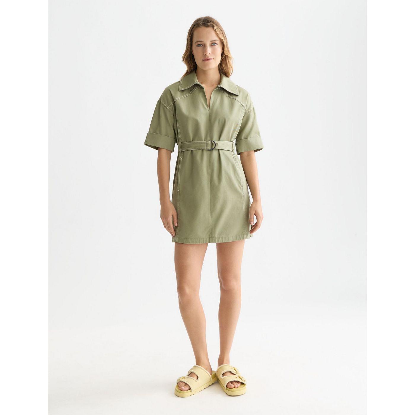 Robe Belted Utility Mini - Oil Green