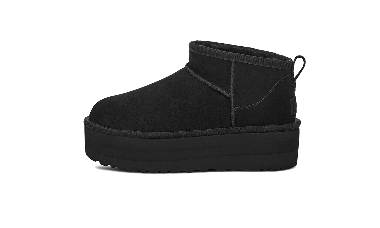 UGG - Classic Ultra Mini Platform Black - Noir