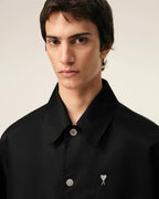 Ami Paris - Chaqueta con botones y remaches de nailon Ami De Coeur