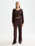 Modal joggingbroek - Chocolate Plum