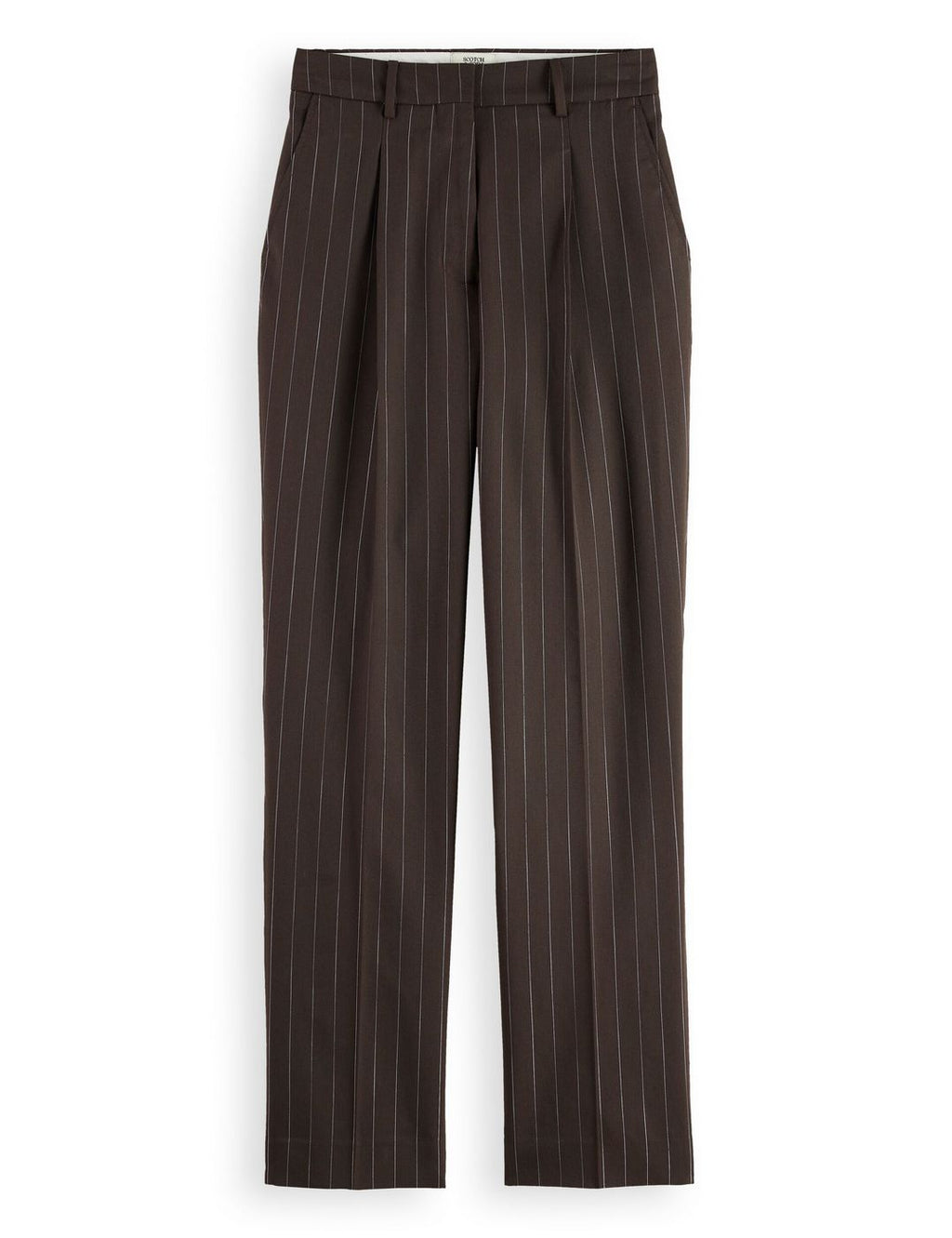 Robyn - High-Rise Relaxed Tapered Leg - Chocolate Plum