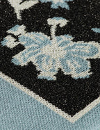 40 Years Jacquard Knitted Trousers - Meteorite
