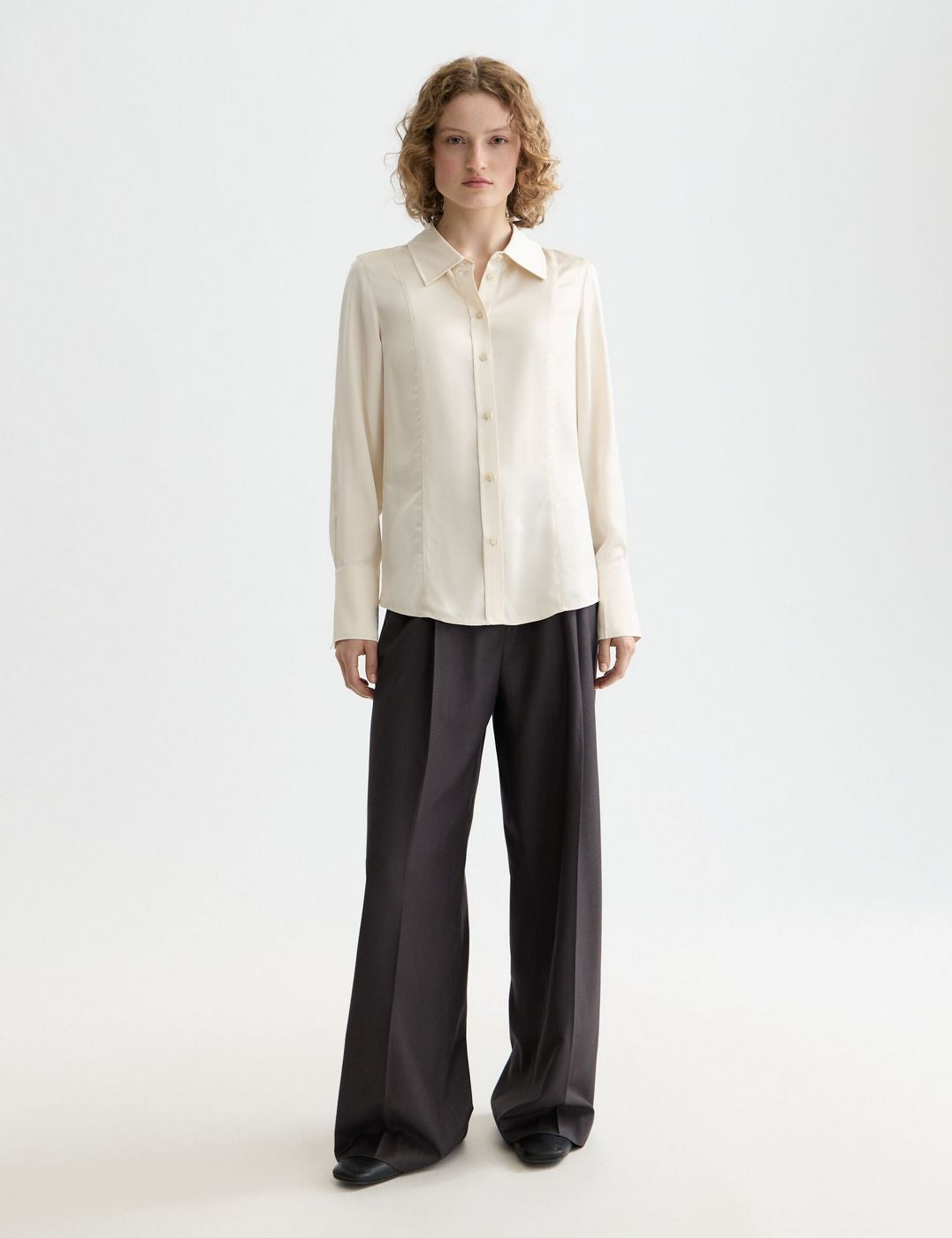 Core Rose Tailored Pant - Charcoal Melange