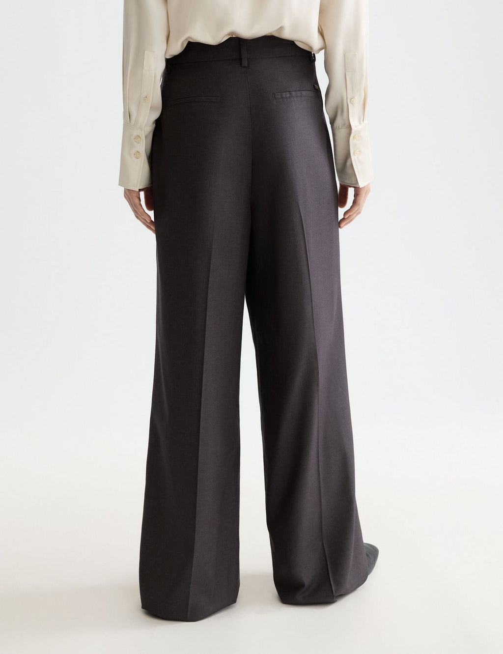 Core Rose Tailored Pant - Charcoal Melange