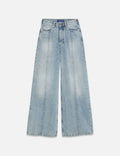 The Wave Wide Leg Jeans - Mystery Lights