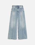 The Wave Wide Leg Jeans - Mystery Lights