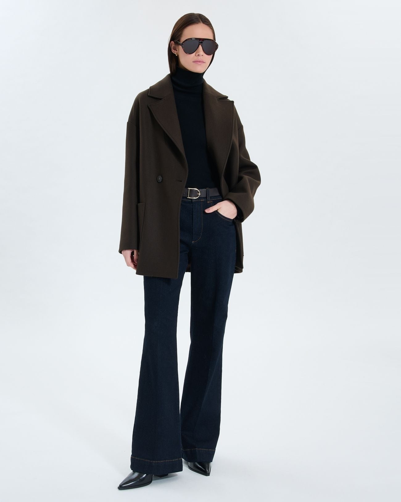 Short chocolate coat_1