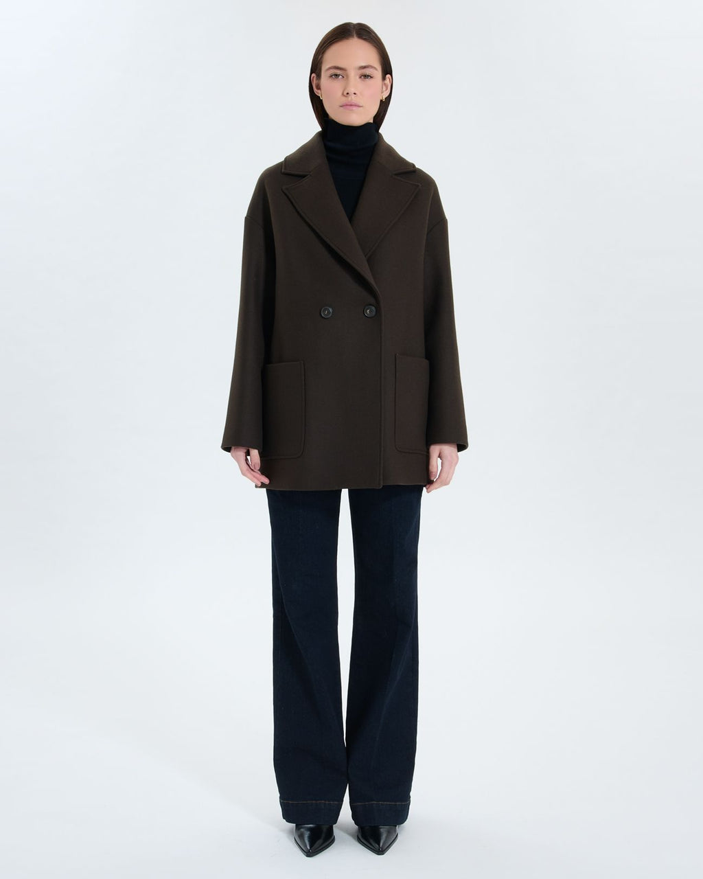 Short chocolate coat_4