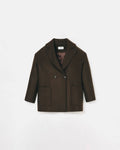 Short chocolate coat_5